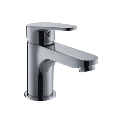 Miscelatore Monocomando Lavabo Cromo Serie Pink con Scarico Automatico 1'1/4 Habitat