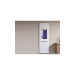radiatore bagno Atelier Highline larghezza: 61,0cm, altezza: 186,0 cm, frontale in metallo, colorazione: Neve (bianco opaco) - 877618670 - HSK características