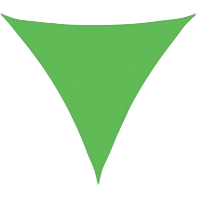 vidaXL Vela Parasole 160 g/m² Verde Chiaro 5x5x5 m in HDPE - Verde
