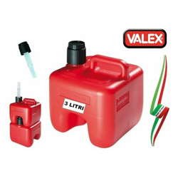 Tanica Da 3 Litri Impilabile Con Beccuccio Per Trasporto Liquidi E Carburanti características