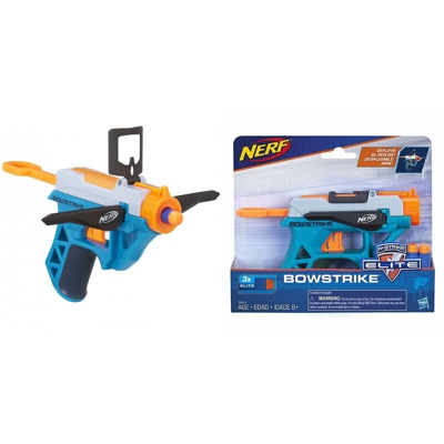 Sparacolpi giocattolo con tre colpi gioco bambini 8 anni BowStrike