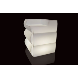 Bancone angolare Clipper Corner Design e Lighting > Arancio precio