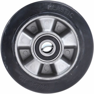 Ruota carrello tipo Rigido, in Gomma, Ø 160mm, carico 300kg - Rs Pro