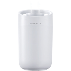 camere da letto casa 3L umidificatore portatile di grande capacita a doppio getto aggiunta di acqua umidificatore bianco en oferta