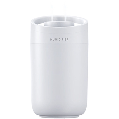camere da letto casa 3L umidificatore portatile di grande capacita a doppio getto aggiunta di acqua umidificatore bianco
