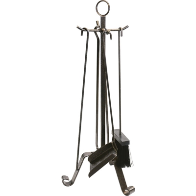 Set da Camino o Stufa Piramide 28x58 cm - Kekai