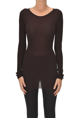 Extrafine knit pullover