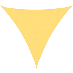 vidaXL Parasole a Vela HDPE Triangolare 3,6x3,6x3,6 m Beige - Beige precio