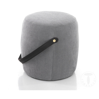 Pouf imbottito DRUM GREY