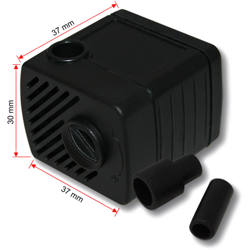 Pompa per acquario SunSun HJ-111 ECO con presa d'aria 200 l/h 2W características