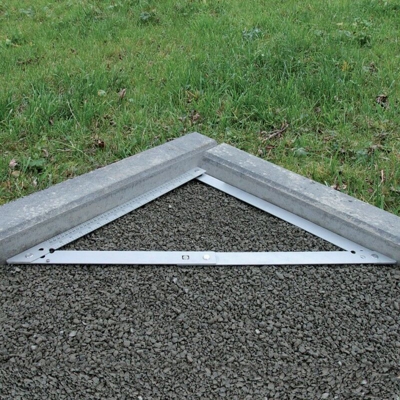 Alluminio Staffa 600 X 600 Mm
