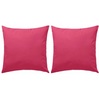 YOUTHUP Cuscini da Esterno 2 pz 60x60 cm Rosa - Rosa