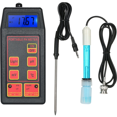 pH misura portatile / ORP / TEMP, rivelatore acqua, temperatura pHmetro, 0 ¡æ ~ 100 ¡æ