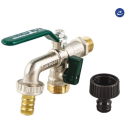 Rubinetto a sfera eolo duplex antigelo 1/2 portagomma precio