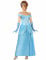Costume principessa blu donna precio