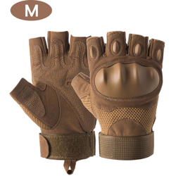 Guanti da esterno Guanti con mezze dita sulle nocche Antiscivolo Resistenti all'usura per l'allenamento di arrampicata in bicicletta Sport all'aria características
