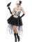 Costume scheletro macabro adulto per donna