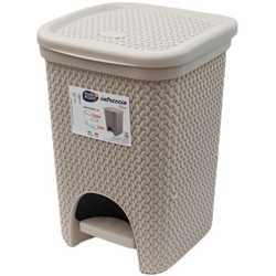 Pattumiera Intreccio Lt.18 Tortora en oferta