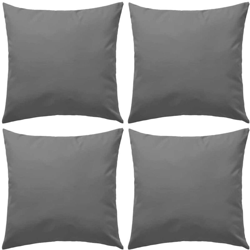 vidaXL Cuscini da Esterno 4 pz 45x45 cm Grigi - Grigio características
