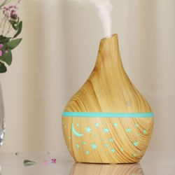 umidificatore YX041X con la notte funzione di luce in legno chiaro características