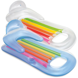 Lettino Gonfiabile King Kool 160x85 cm 58802EU - Multicolore - Intex características