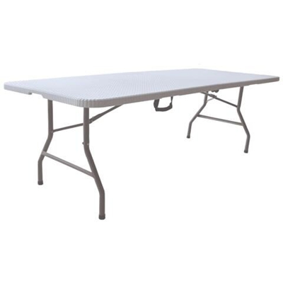 Cate - Tavolo Catering In Metallo E Abs 240 X 76