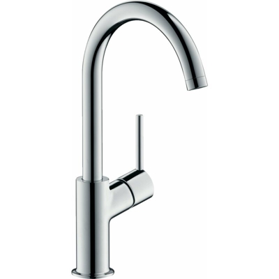 Miscelatore monocomando monocomando per lavabo Hansgrohe Talis 210, scarico a scomparsa, bocca orientabile a 120°. - 32084000