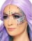 100 strass multicolore per viso características