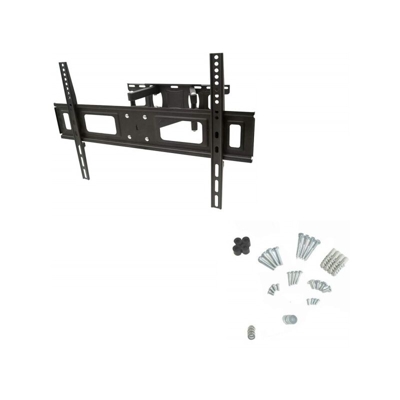 Tradeshop - STAFFA PARETE HP680 TV PANNELLO BRACCIO ROTAZIONE 23-83 80KG LCD SCHERMO