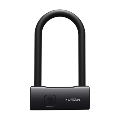 AreoX Fingerprint U Shape Lock U8 Antifurto Bicicletta Moto Bike Car Door Lock Tipo-C Lucchetto ricaricabile Impermeabile Antipolvere