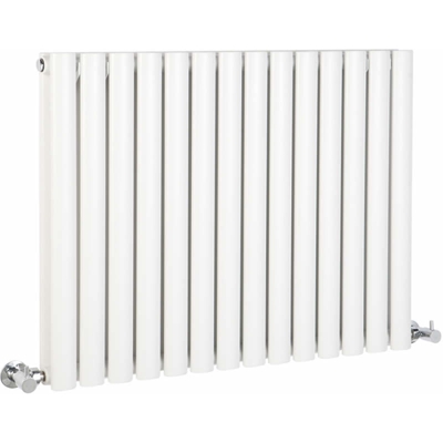 Hudson Reed Revive Radiatore Termoarredo di Design Orizzontale Moderno - Termosifone con Finitura Bianca - Design a Colonna - 635 x 826mm - 1304W