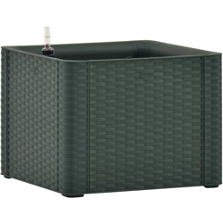 Letto Rialzato Giardino Sistema Irrigazione Verde 43x43x33 cm - Verde - Vidaxl características