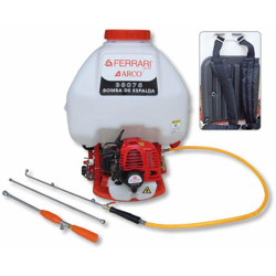 Motopompa pompa a spalla irroratrice motore a scoppio 25,6 cc 25 lt 2 t ferrari en oferta