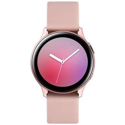 Galaxy Watch Active2 40 mm Impermeabile 5ATM Display 1.2'' 4GB Wi-Fi Bluetooth e NFC con GPS e Cardiofrequenzimetro Alluminio Rosa - Europa