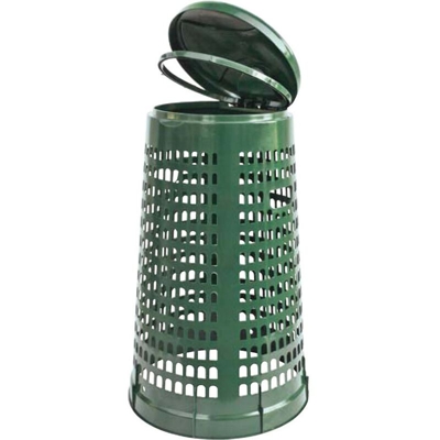 Pattumiera da Giardino Raccolta Rifiuti Secchio Bidone Porta Sacco Immondizia