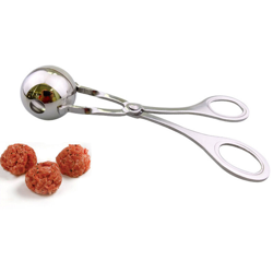 Paletta per polpette Paletta per polpette Pinza per carne in acciaio inossidabile Paletta per pasta di riso antiaderente per torta per utensili da precio