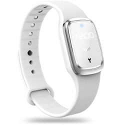 Braccialetti repellenti per zanzare ad ultrasuoni Non tossici Deet Free Bug repellenti per insetti Bande Display del tempo Banda elettronica per il en oferta