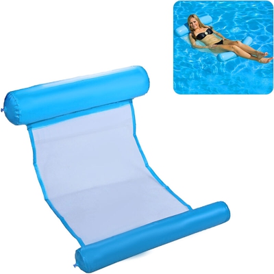 Amaca galleggiante per piscina Amaca gonfiabile multiuso Amaca acquatica Lounge,Blu