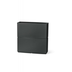 Fioriera in resina 'Patio' 80 cm. Antracite en oferta