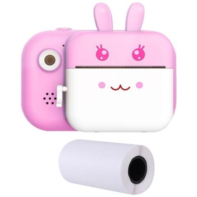 Fotocamera Per Bambini Fotocamera A Stampa Istantanea Per Bambini Fotocamera Hd 1080p Con Carta Fotografica Termica Giocattoli Fotocamera Regali Di Compleanno Giocattoli Per Bambini | fotocamere Giocattolo (rosa)