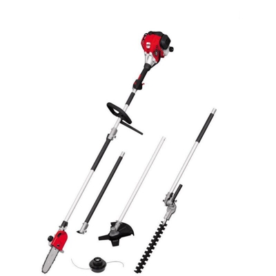 Decespugliatore motosega potatrice multifunzione a scoppio grizzly mgps 25 cc