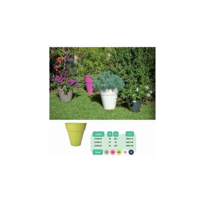 Vaso Porto Rosa Cm.35 Anice | Pz