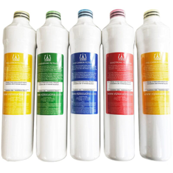 Vizio - Cartucce Filtro ricambio x 1 anno - 5 pz cartucce ricambio per sistema filtro meccanico art VZFILT0400 características