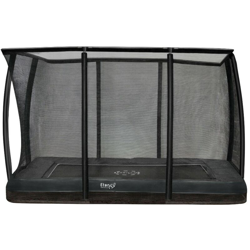 Etan - SOLO TRAMPOLINO Tappeto elastico interrato rettangolare Deluxe 281x201cm - grigio. Rete forte e bordo con doppia imbottitura precio