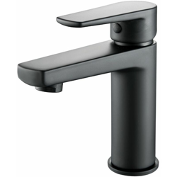 Miscelatore lavabo linea blackmix nero satinato completo di accessori características