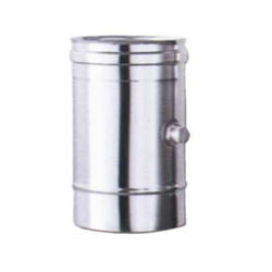 Tubo Acciaio Inox Controllo Combustione 8 Cm en oferta