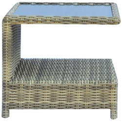 Tavolino giardino in rattan sintetico Trinidad características