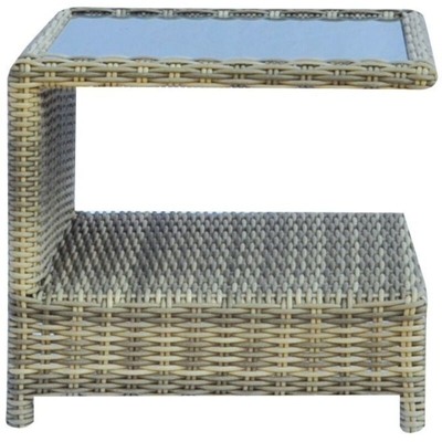 Tavolino giardino in rattan sintetico Trinidad