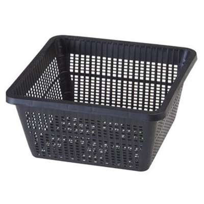 Plant Basket Plastic Square cm23x23x12h - cesto quadrato in plastica rigida per piante da laghetto - Velda