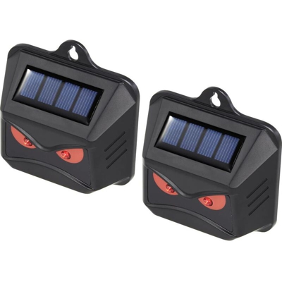 BT17 Scaccia animali Principio di funzionamento Luce flash, Luce LED 2 pz. - Basetech